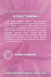 AURAN Baby Powder Kokulu Oto Kokusu,İp Askılı Araç Kokusu 8 ml.