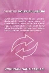 AURAN Baby Powder Kokulu Oto Kokusu,İp Askılı Araç Kokusu 8 ml.