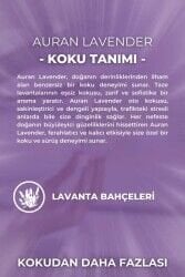 AURAN Lavander Oto Kokusu İp Askılı Araç Kokusu Uzun Süre Kalıcı Lavanta Araba Kokusu 8 ml.