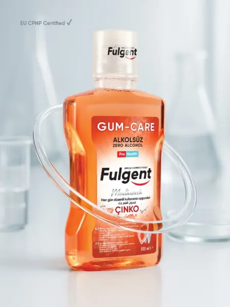 FULGENT GUM-CARE MOUTHWASH 250ML    Fulgent Gum-Care Zinc Günlük Ağız Bakım Suyu Gülüşünüzü Parlatır!