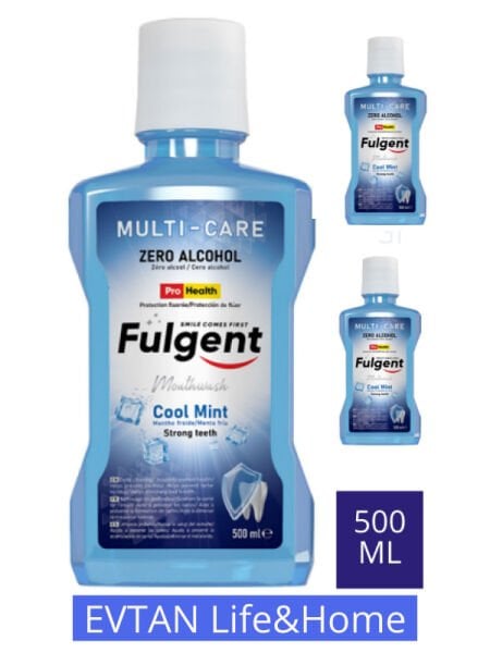 FULGENT MULTI-CARE MOUTHWASH! Günlük Ağız Bakım Suyu !500 ML