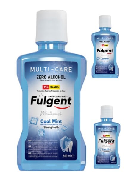 FULGENT MULTI-CARE MOUTHWASH! Günlük Ağız Bakım Suyu !500 ML