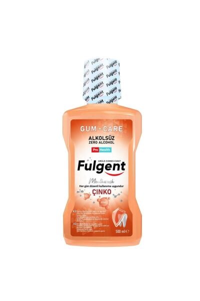 FULGENT GUM-CARE MOUTHWASH Zinc Günlük Ağız Bakım Suyu ! 500 ML KİŞİSEL BAKIM