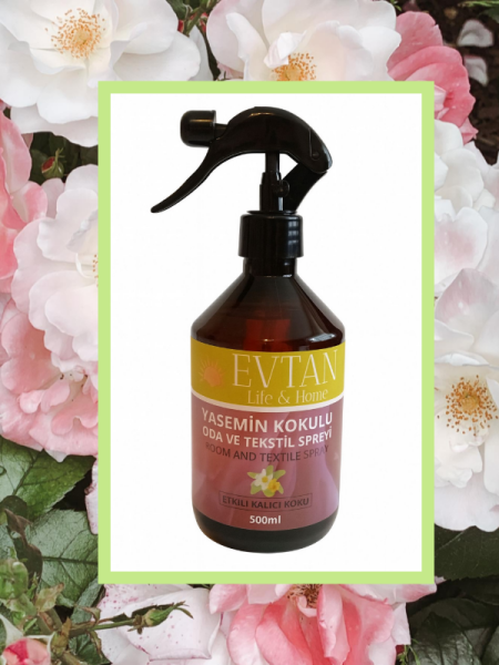 EVTAN Life&Home Yasemin Kokulu Oda Ve Tekstil Spreyi Oda Spreyi Room Sprey 500 ML