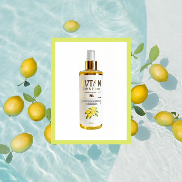 EVTAN Life & Home 80° Parfümlü Limon Kolonyası 250 ML Eau De Cologne Lemon