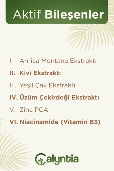 EVTAN Life&Home -CALYNTİA Tüm Ciltler İçin Makyaj Temizleyici Micellar Su ,Arnika Montana 100 ML