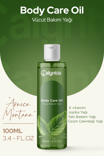 EVTAN Life&Home-Calyntia Vücut Bakim Yağı, Arnika Montana Özlü Dogal Vücut Bakim Yagi 100 ML